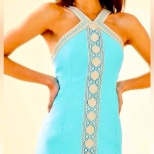 Vena shift dress Lilly Pulitzer great turquoise size 2 NWT